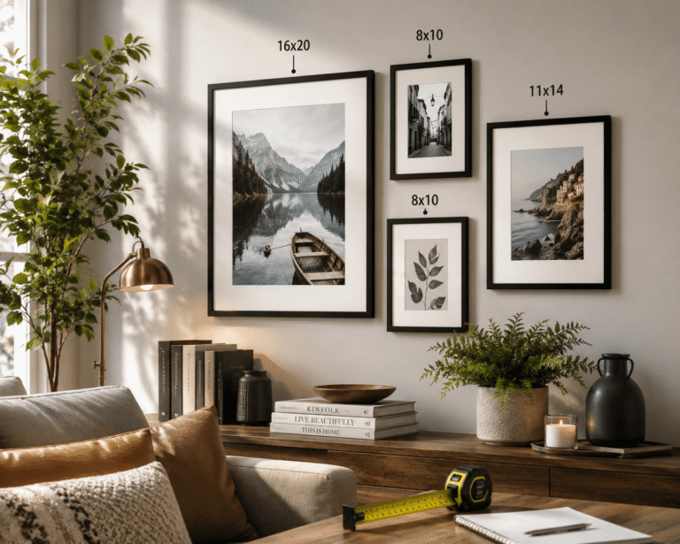 The Ultimate Guide to Wall Art Frame Sizes (And the Mistakes That Ruin Them) wall art frame sizes