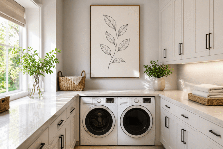 Laundry Room Wall Art What Actually Works (and What Falls Apart in a Year) laundry room wall art